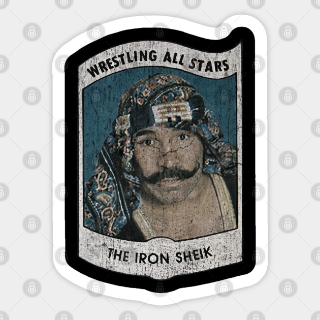 The Iron Sheik Sticker by Milda Gobhi